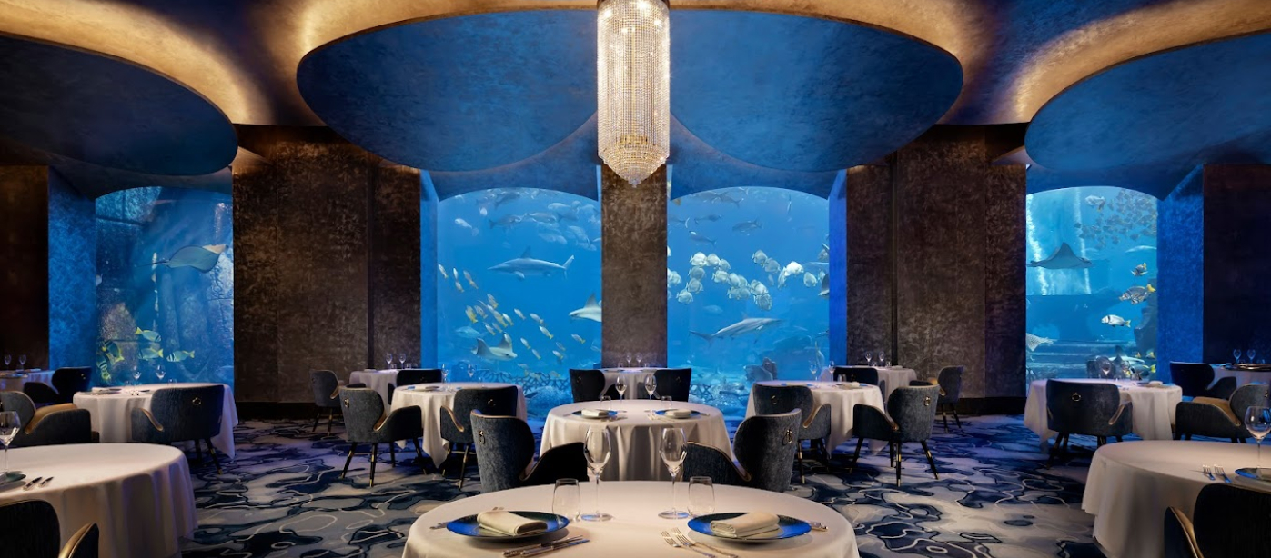 Ossiano underwater bar and restaurant